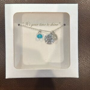 Elsa ‘let it go’ necklace